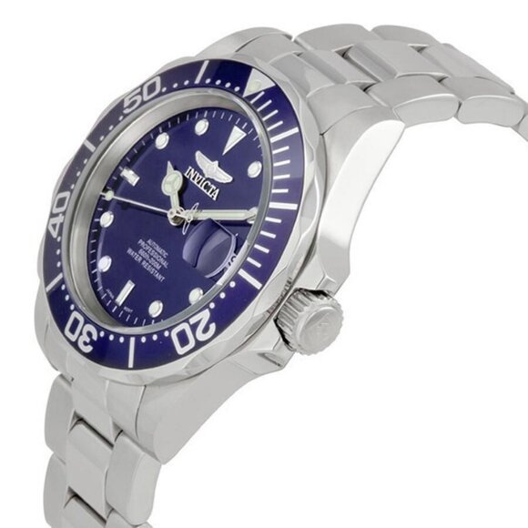 NWT Authentic Invicta Pro Diver Automatic Blue Dial Men's Watch - Picture 2 of 4